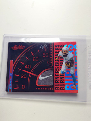 Panini Absolute 2022 Burners Insert AB-8 Keenan Allen Los Angeles Chargers 1/1