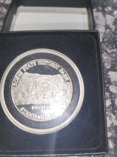 Extremely Rare Ghost Town Bodie State Historic Park 100 Years 1 oz Silver Proof