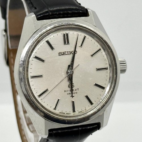 SEIKO Watch Grand Seiko Hi-Beat 36000 4520-8000 Hand-Winding Silver Men Working