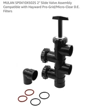 MULAN SP0410X502S 2” Slide Valve for Hayward Pro-Grid Micro-Clear D.E. Filters