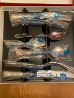 NEW SEALED BOXED OLD STOCK  KINGS PATTERN 7 PIECE 1  PERSON CUTLERY SET