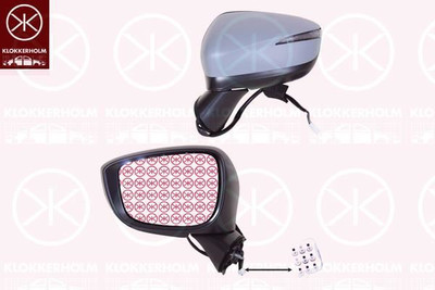 Brandneu Außenspiegel links für Mazda CX-5 11-17 KR23-69-181A 34811033