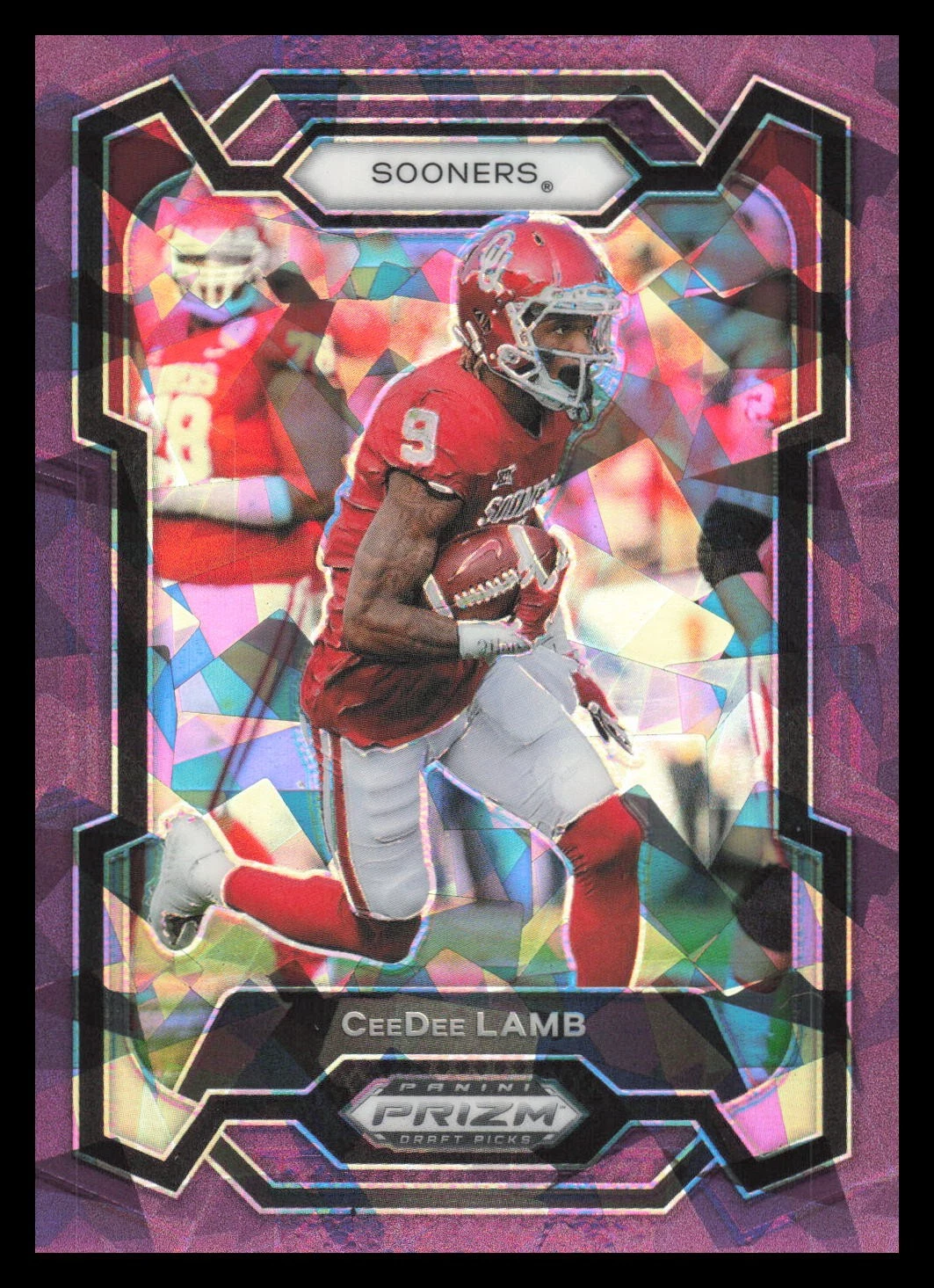 2024 Panini Prizm Draft Picks Purple Ice /149 #30 Ceedee Lamb Oklahoma