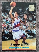 1996 Stadium Club Steve Nash Rookie Basketball Card #R13 Suns HOF. rookie card picture