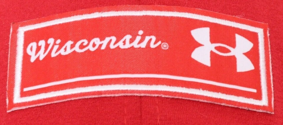 Gorra roja china Under Armour UA de la Universidad de Wisconsin Badgers para mujer OSFA Foto 4 de 4