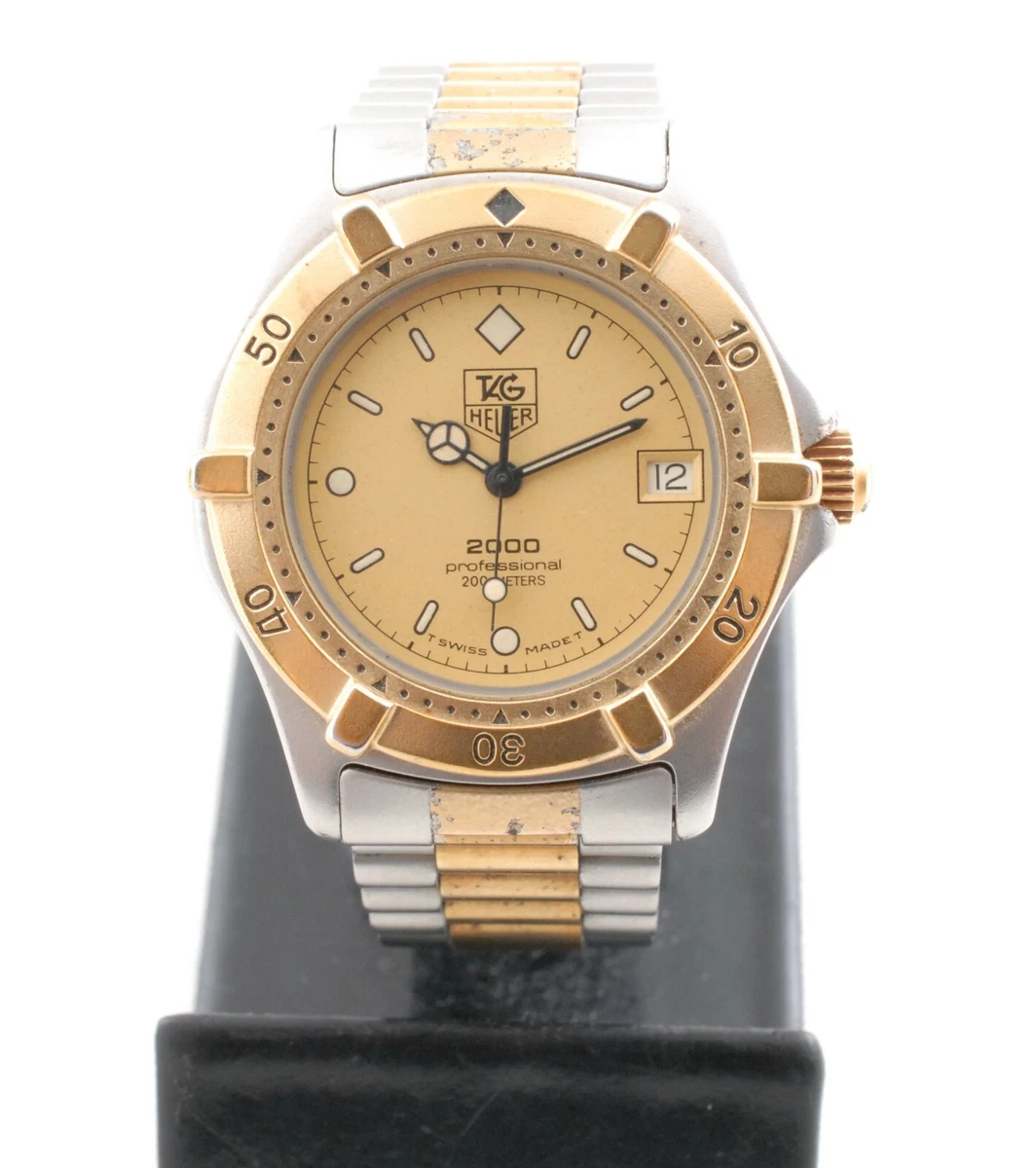 Vintage TAG HEUER 2000 Series Professional Quartz Date Boys Watch