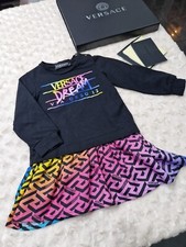 Versace Baby Girls Dress 18/24 Months Vgc