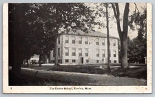 The Center School Rowley MA C1915 Postcard T15