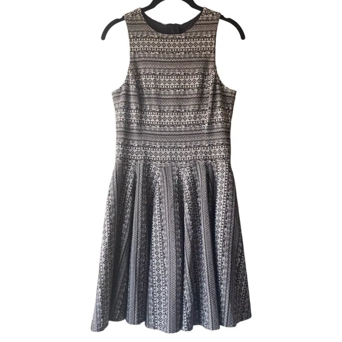 Ladies black skater dress sales