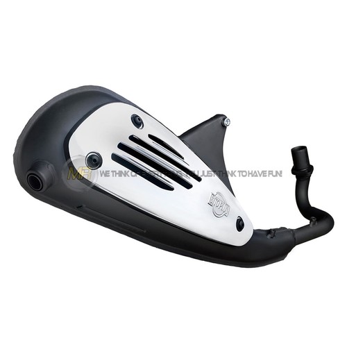 F?R APRILIA MOJITO 50 KOMPLETTE AUSPUFFANLAGE LEOVINCE SITOPLUS KR?MMER ROHR STE - 第 1/1 張圖片