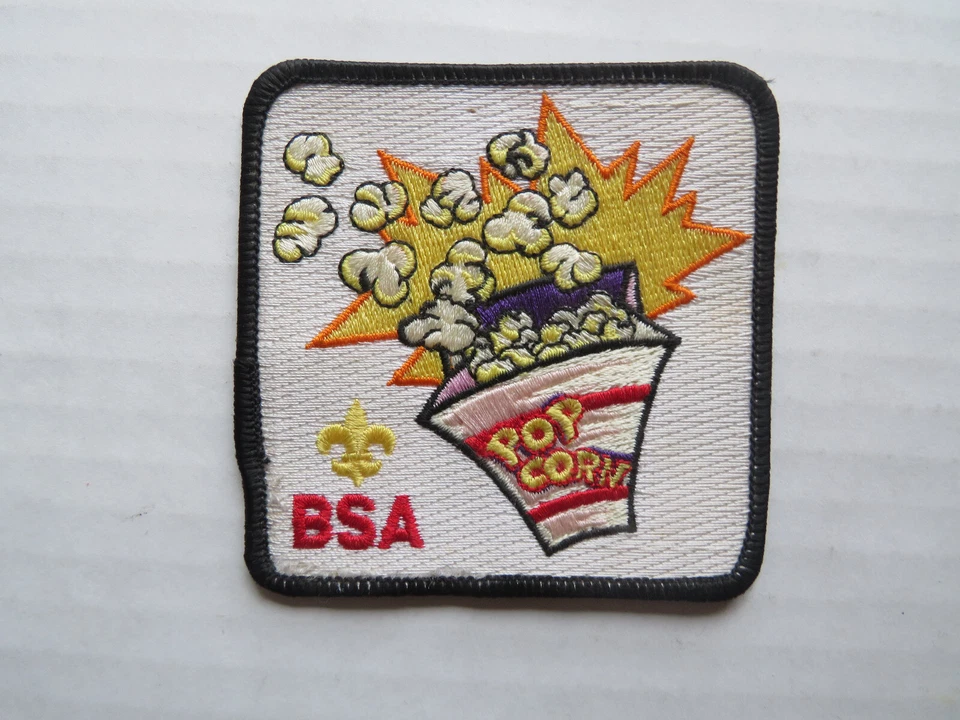 Vintage 1964 Old KY. HOME COUNCIL Scout-O-Rama Patch & BSA POP CORN Patch - Image 3 of 4