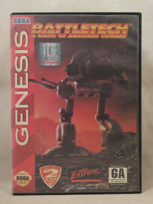 Battletech Case (SEGA Genesis) Authentic BOX ONLY