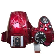 Original Red Top Cover W Dial Shutter Button for Nikon D3300 Camera Repair Part