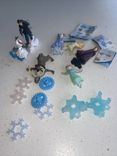 disney frozen kinder egg surprise toy x7 figures cake toppers