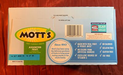 Mott's Fruit Flavored Snacks, Assorted Real Fruit, Vitamin C, 90