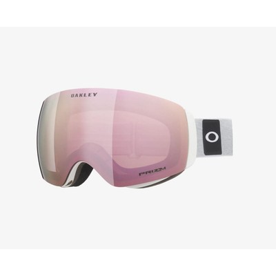 Oakley Flight Deck M White Haze Prizm Rose Gold Iridium Snow Ski Mask