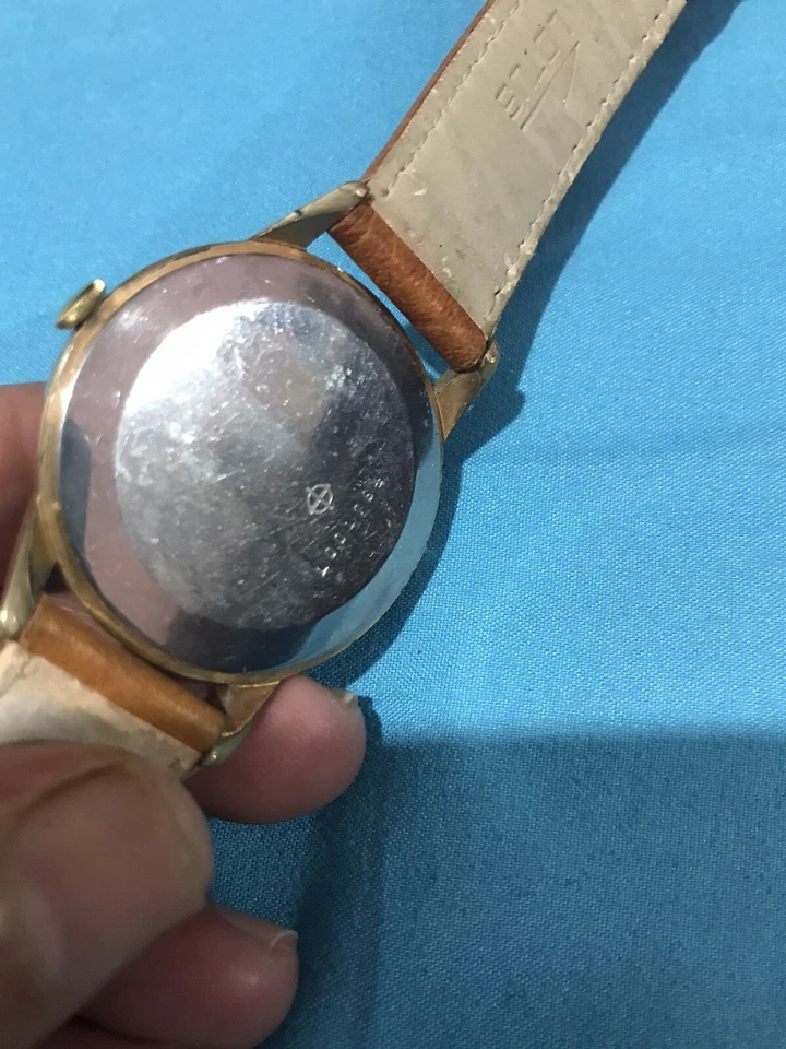 Raro Reloj Vintage ZODIAC Jumbo Manual Texturizado Cal521 Hecho en Suiza Funcionando Foto 3 de 4