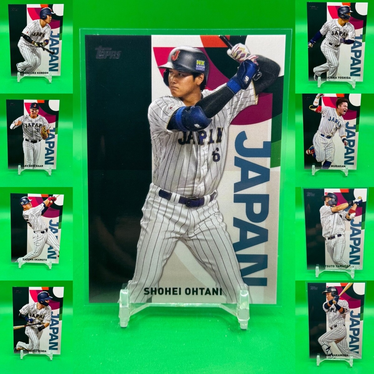 売れ筋がひ！ Japan Topps 2023 Edition INSERTS TEAM NATIONAL JAPANESE WBC スポーツ選手