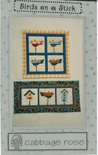 Birds on a Stick Quilt Pattern Wall hanging 2...
