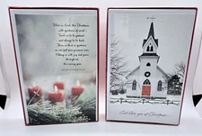 BRAND NEW Lot Of 2 Boxes Of 16 American Greetings Christmas Cards & Envelopes 