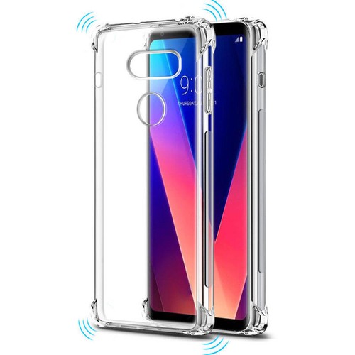 For LG G6 G7 Q6 V60 V30 V40 ThinQ v50Clear Shockproof 360° Bumper TPU Cover Case - Picture 4 of 6