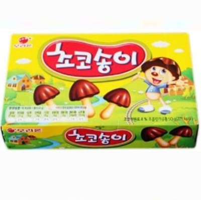 Choco-Mushroom(초코송이) Korean Chocolate Snacks for Kids