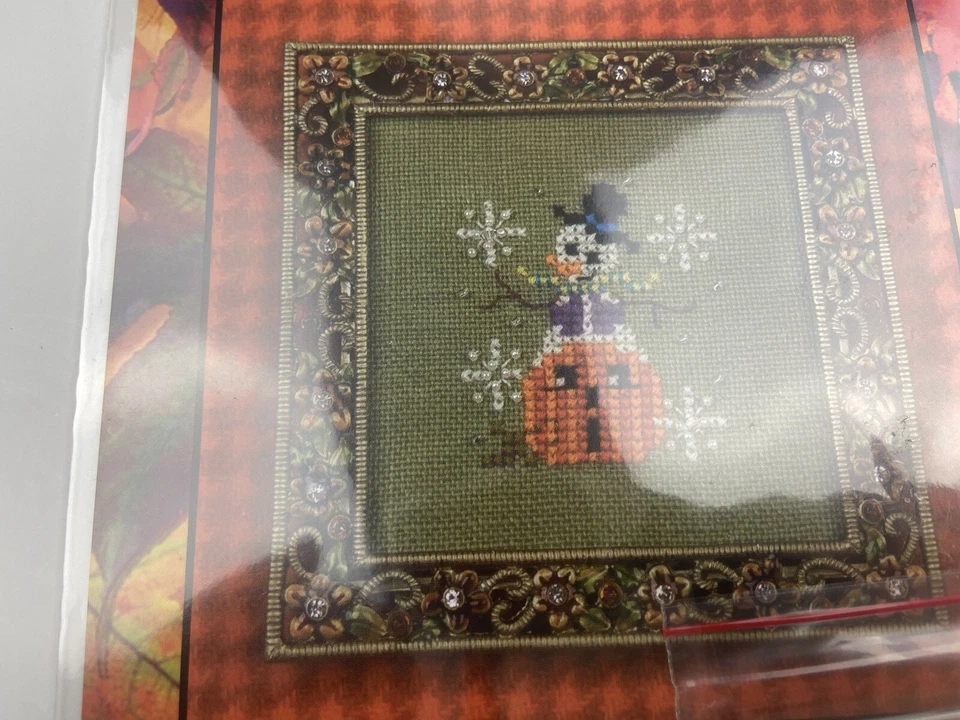 Just Nan Frost On The Pumpkin Counted Cross Stitch Pattern - Image 2 of 4