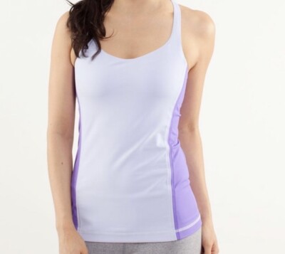 Lululemon , purple push your limits tank Women s size 4