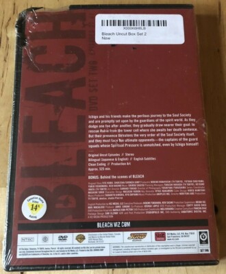 Bleach Uncut: DVD Set One - Episodes 21 - 41 (DVD) 782009241959| eBay