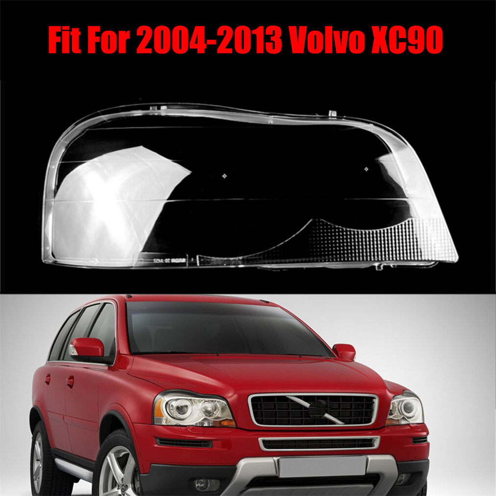 1Pcs Clear Headlight Lens Cover Right Fit 2004-2013 Volvo XC90