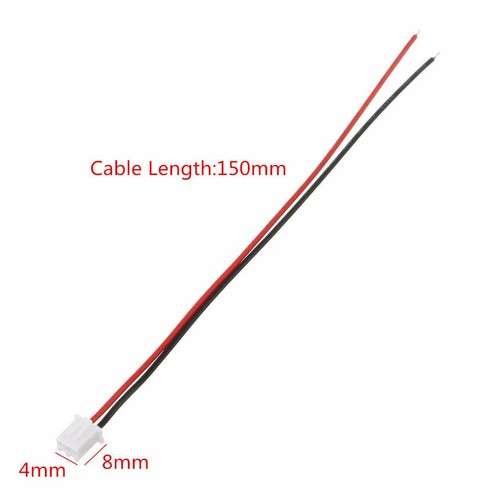 10Sets 2/3/4Pin Connector Plug Mini Micro JST XH2.54mm w/Wire Cable Cord 150mm S - Picture 6 of 14