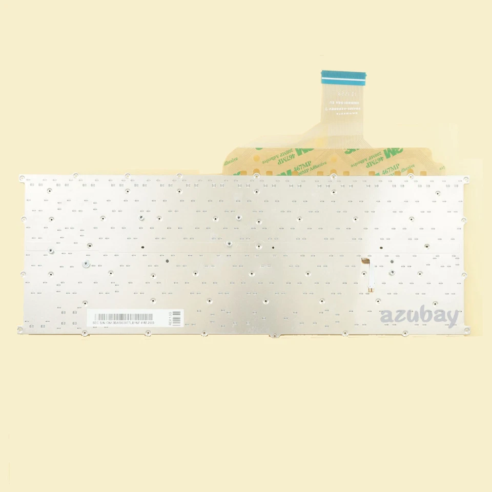 Laptop Keyboard for Samsung ATIV Book 9 NP930X5J 930X5J NP940X5J 940X5J Backlit - Image 3 of 4