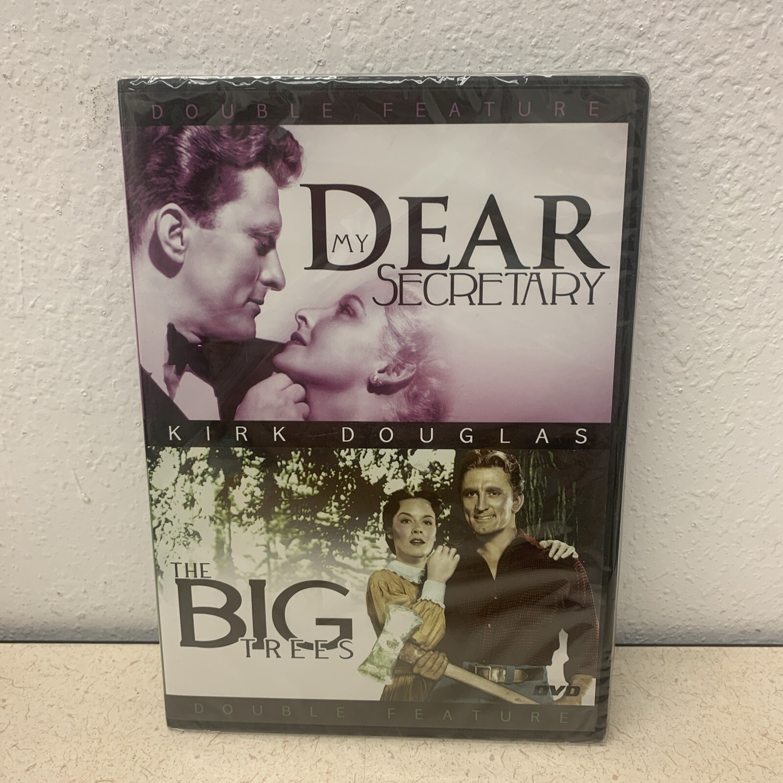 NEW DVD My Dear Secretary & The Big Trees Starring Kirk Douglas  2 Movies! SEALE