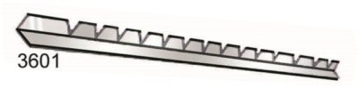 EZ-Fix 3601 Auto Body Sheet Metal Edge Repair Panels-Wheel Opening, Pinch welds