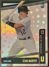 2020 Panini Chronicles Unparalleled Astral RC Sean Murphy Oakland Athletics