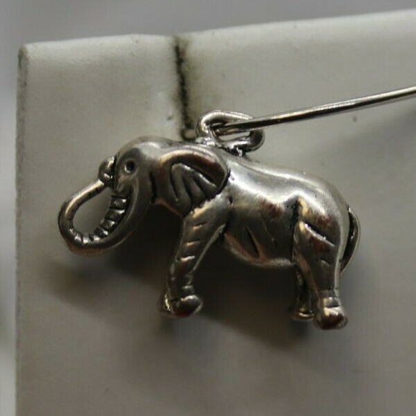 Sterling Silver Elephant Charm