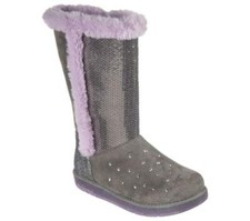 Skechers GIRLS  Boots TWINKLE TOES US 2 UK 1 DIVA with Midsol Lights Brand New
