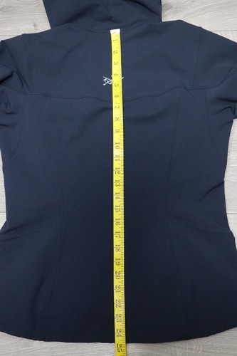 Arc'teryx GAMMA LT Navy Blue Softshell Hooded Zip Jacket Womens Size S-M - Bild 24 von 24