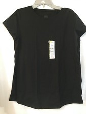 New Wonder Nation Basic Black Short Sleeve T-Shirt Girls U pick
