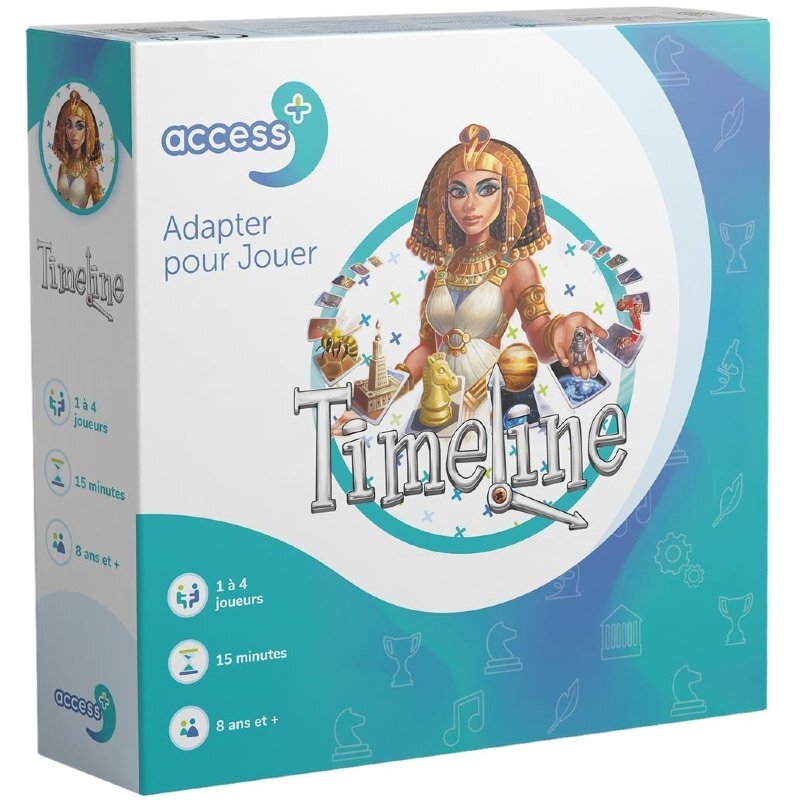 Timeline Access+ FR jeu de cartes asymétrique de stratégie et de rapidité Asmodee