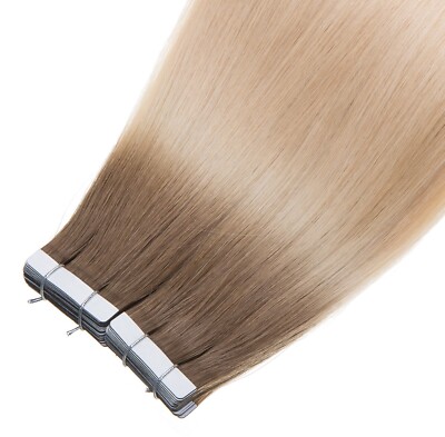 Tape In / On 100% Echthaar Remy Hair Extensions Haarverlängerung 2,5g / Tresse