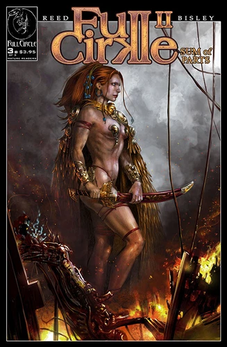 FULL CIRKLE II (2nd Series) #3b (1st Print) Simon Bisley Art (Lobo, Hellblazer)