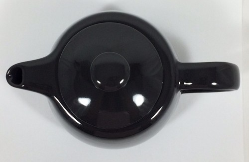 IKEA Vardagen Teapot Dark GRAY Ceramic 6 Cups 802.910.57 Vtg NEW w/ Tag - Picture 7 of 12