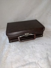 Vintage Vinyl Cassette Tape Holder Case Service Mfg. Co. USA Holds 12 Cassettes
