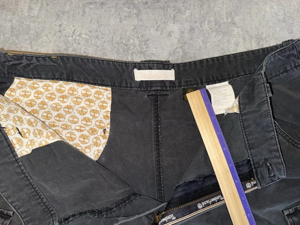 Lote De 4 Pares Pantalones Cortos Timberland Para Hombre Talla 40 Original Carpintero Carga Algodón Foto 4 de 4