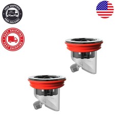 2Pcs Odor-Proof Floor Drain with Magnetic Valve for Odor-Free Bathrooms