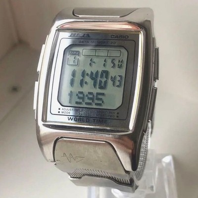 90's CASIO World Time Casio Digital Watch World Time