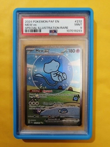 2024 Pokemon PAF en Special Illustration Rare #232 Bubble Mew EX PSA 9 Mint rare