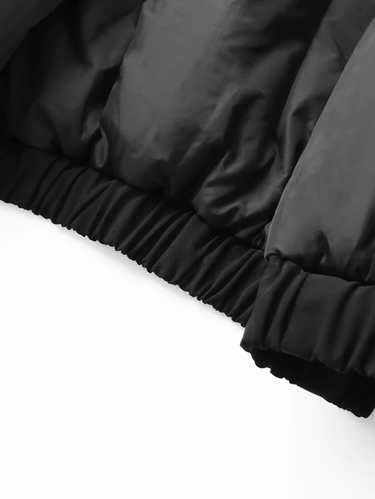 Niepce Men's Techwear Streetwear Hooded Jacket Black Windbreaker Zip Up Coat - product detail image 22