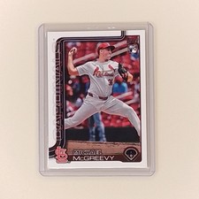 2025 Topps Series 1 - Michael McGreevy #193 (RC) St Louis Cardinals MLB Card 